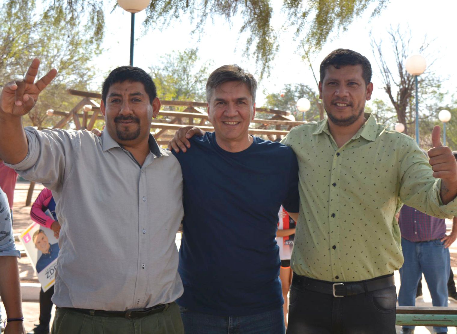 FUERTE ESPERANZA: ”EL OSO” CORREA, CANDIDATO DEL FRENTE CHAQUEÑO, SE SUMA A LAS FILAS DE LEANDRO ZDERO.