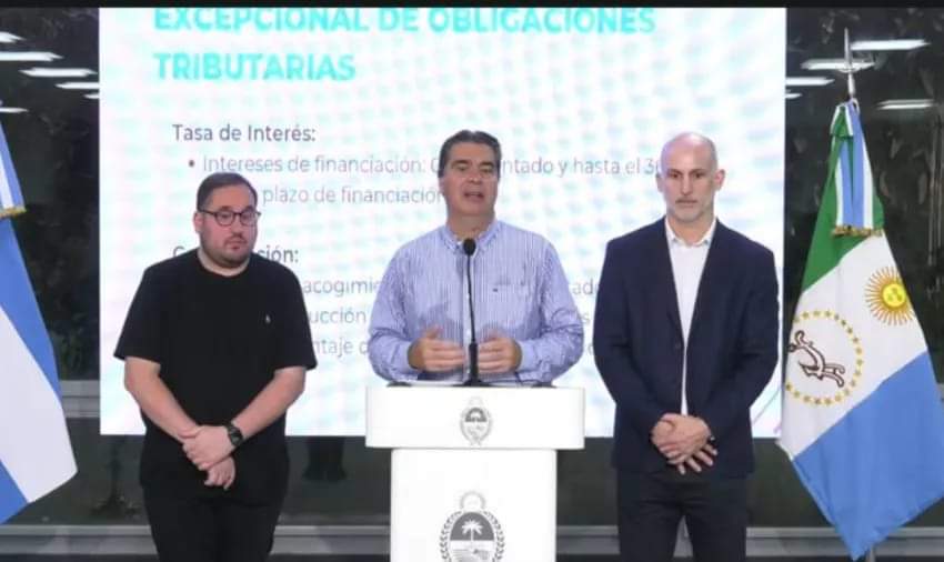 CAPITANICH ANUNCIÓ MEDIDAS DE ALIVIO FISCAL: PERIODO PARA ACCEDER, REQUISITOS Y EN QUÉ CONSISTE. 