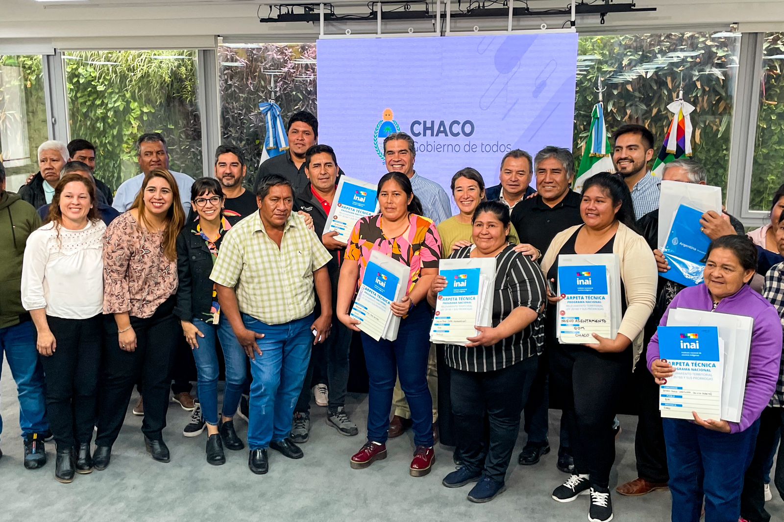 PROVINCIA Y NACIÓN ENTREGARON RESOLUCIONES DE RECONOCIMIENTO A OTRAS NUEVE COMUNIDADES INDÍGENAS.