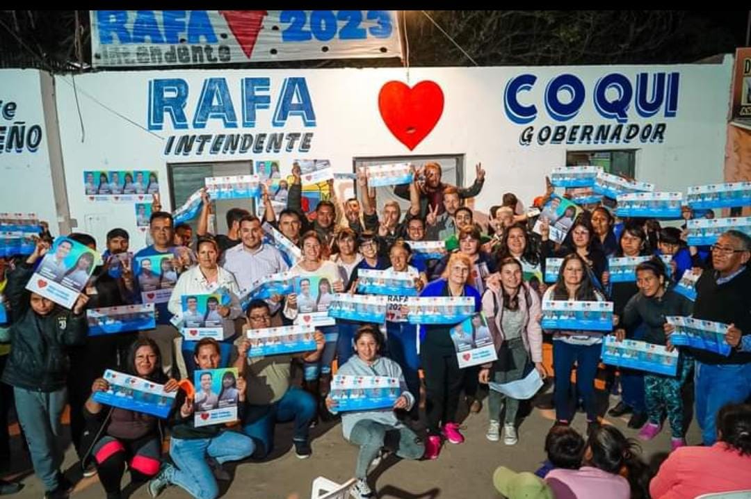 FUERTE RESPALDO DE RACH QUIROGA AL CANDIDATO DEL FRENTE CHAQUEÑO RAFAEL FRÍAS Y A LA UNIDAD DEL PERONISMO DE MIRAFLORES.