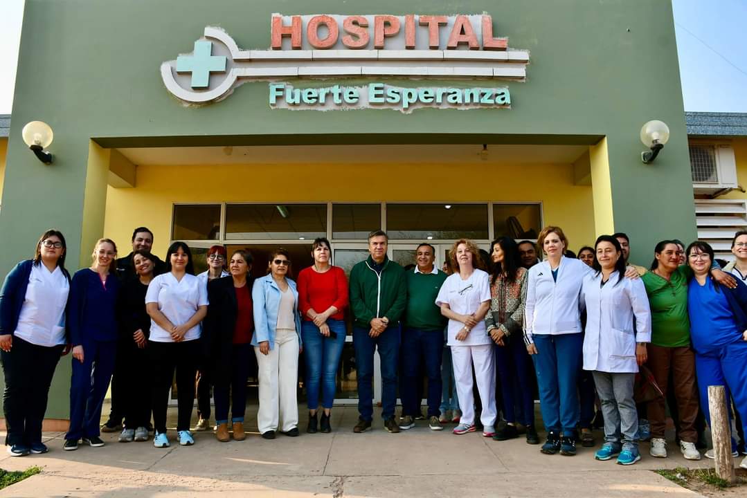 SALUD: EL GOBERNADOR ZDERO ACOMPAÑÓ HOY UN NUEVO OPERATIVO DE ABORDAJE TERRITORIAL EN FUERTE ESPERANZA.