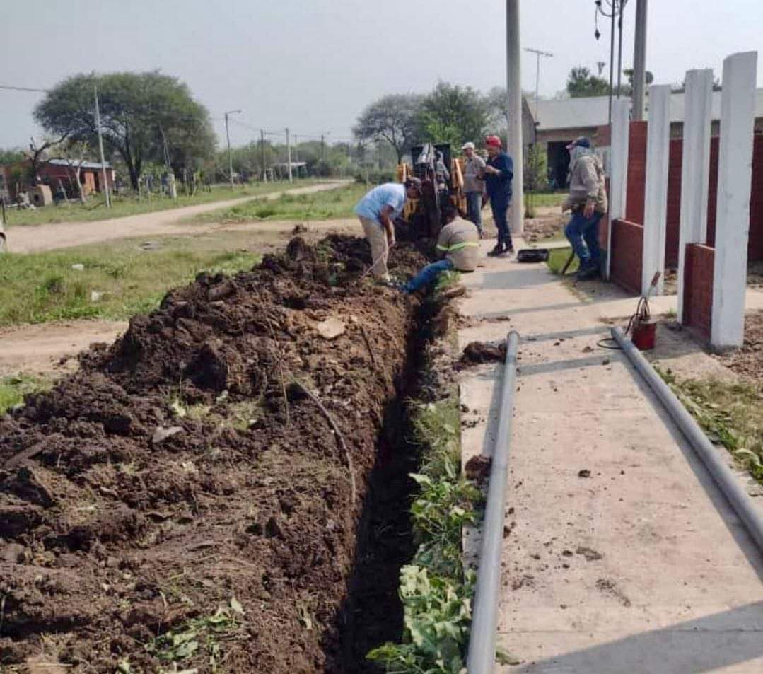 PUERTO BERMEJO: EL GOBIERNO PROVINCIAL AVANZA CON OBRAS DE INFRAESTRUCTURA.