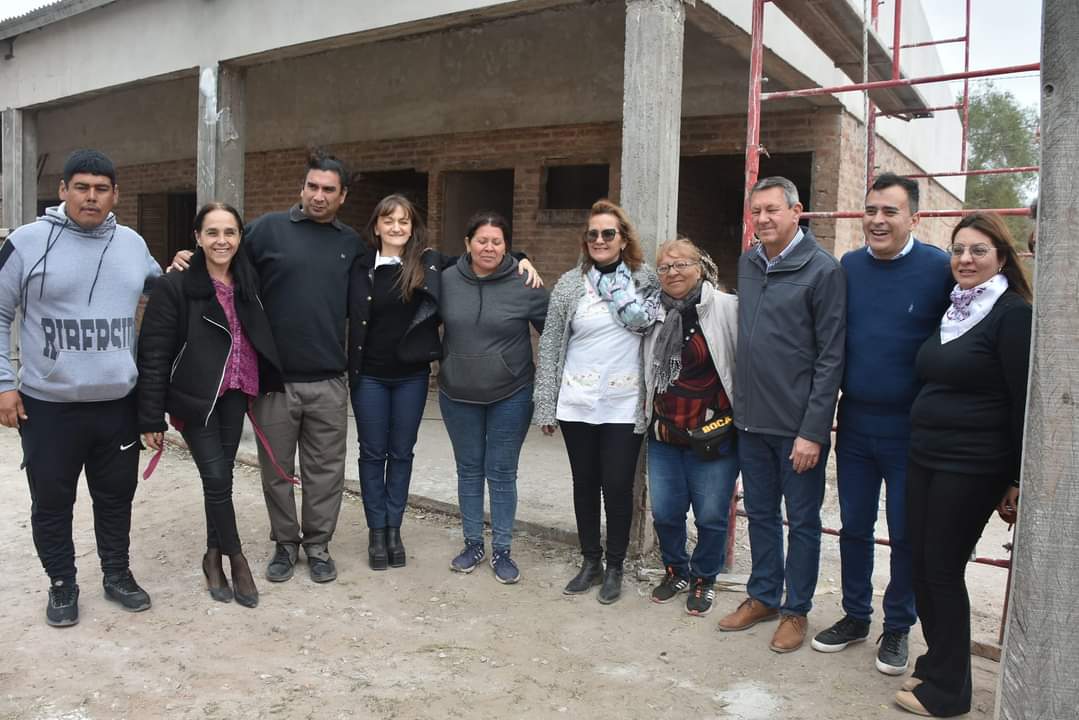 CHARATA: AVANCE DE IMPORTANTES OBRAS PARA LA COMUNIDAD, CON LA PRESENCIA DE LA VICEGOBERNADORA SCHNEIDER.