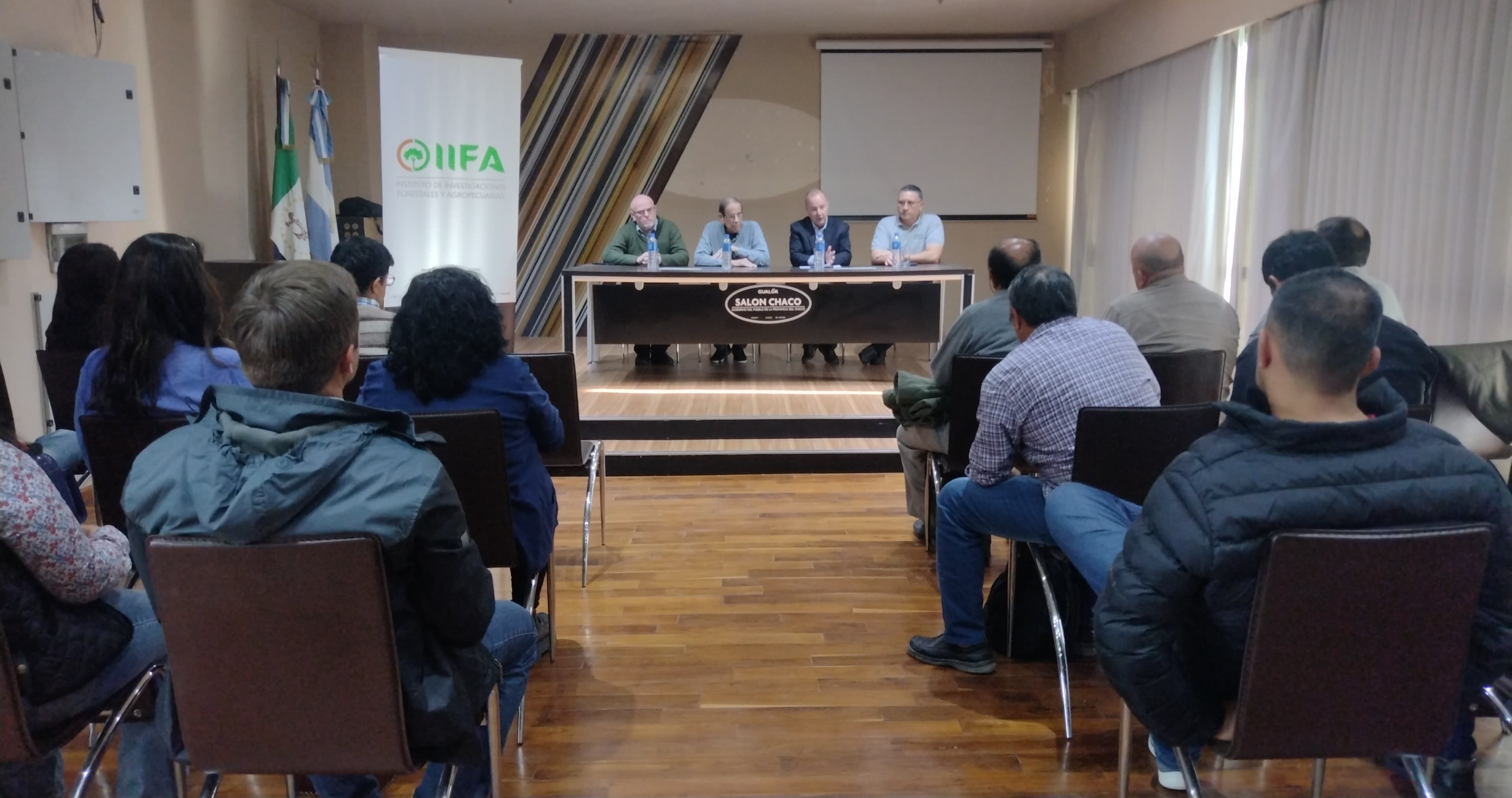 EN SÁENZ PEÑA: EL IIFA SE REUNIÓ CON PRODUCTORES FORESTALES.