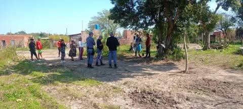 LA POLICÍA FRENÓ UNA USURPACIÓN DE VIVIENDAS Y TERRENOS EN BARRANQUERAS.