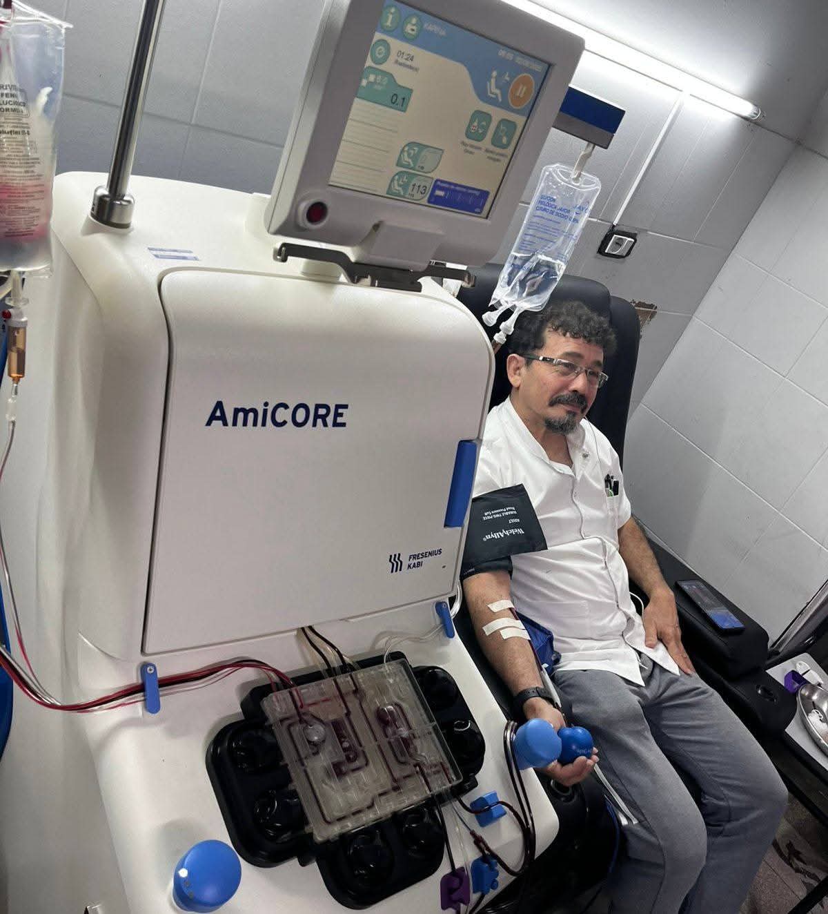 SALUD REALIZÓ LA PRIMERA COLECTA DE PLAQUETAS CON EL NUEVO EQUIPO DE PLAQUETOFÉRESIS.