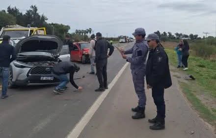 FUERTE CHOQUE EN RUTA 16: CUATRO PERSONAS RESULTARON HERIDAS Y FUERON HOSPITALIZADAS 