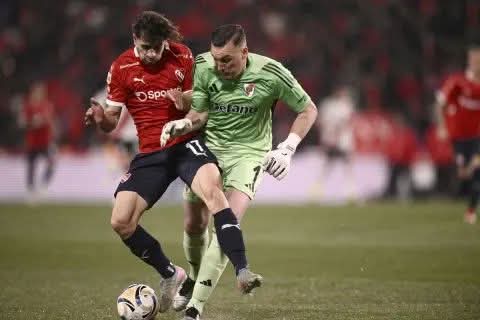 EMPATE SIN GOLES ENTRE INDEPENDIENTE Y RIVER: ARMANI FUE FIGURA Y HUBO POLÉMICAS.