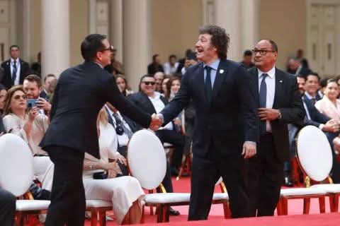 JAVIER MILEI RECIBIRÁ AL PRESIDENTE ECUATORIANO DANIEL NOBOA.