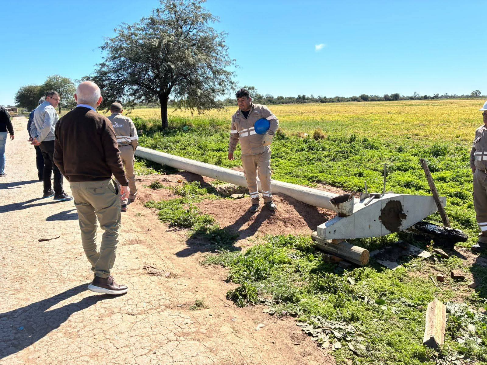 NAPENAY: SECHEEP EJECUTA OBRAS PARA BRINDAR ENERGÍA A MÁS DE 70 FAMILIAS.
