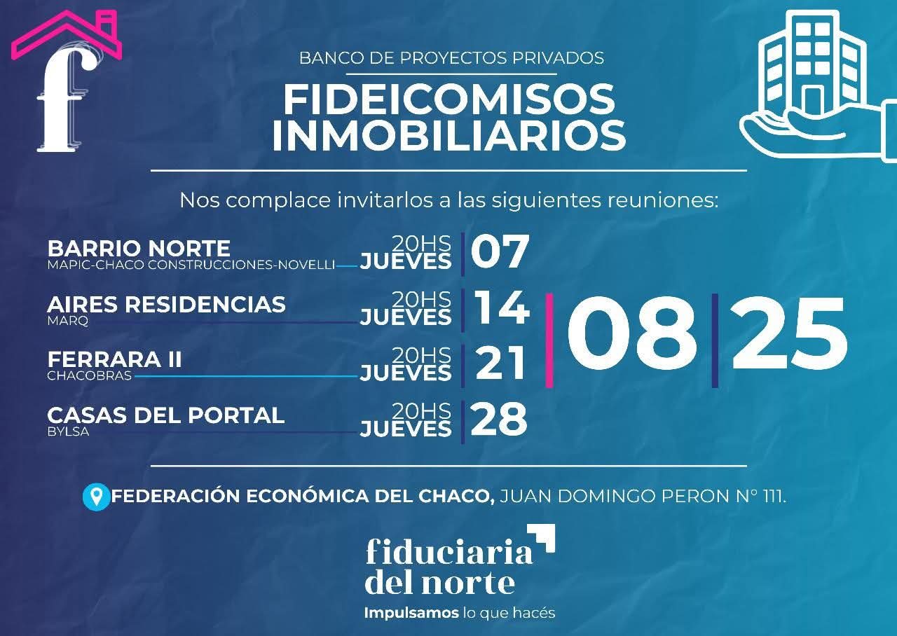 ACCESO A LA VIVIENDA PROPIA: NUEVA REUNIÓN DEL BANCO DE PROYECTOS PRIVADOS DE FIDEICOMISOS INMOBILIARIOS.