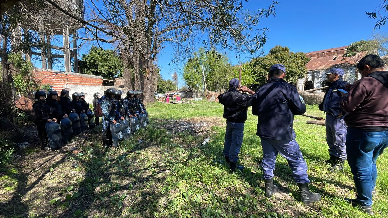 NO SE PERMITEN USURPACIONES EN CHACO.