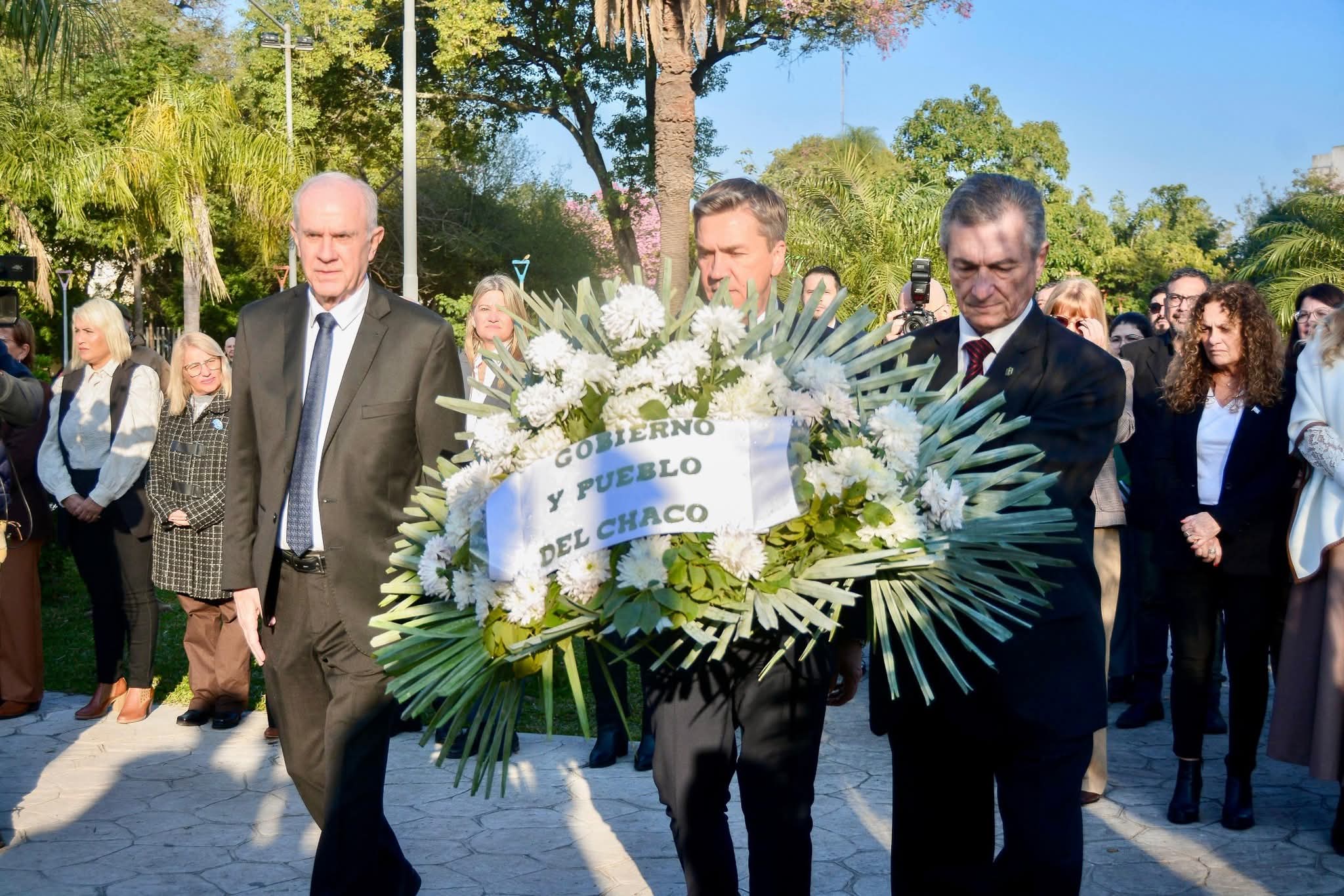 RESISTENCIA: EL GOBERNADOR ZDERO ACOMPAÑÓ EL HOMENAJE A SAN MARTÍN EN EL 175° ANIVERSARIO DE SU PASO A LA INMORTALIDAD.