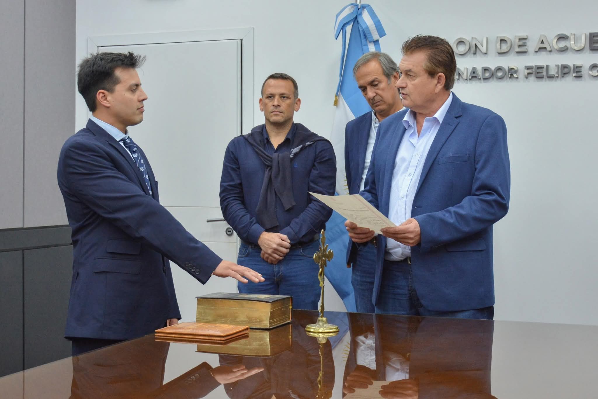 PATRICIO AMARILLA ASUMIÓ COMO SUBSECRETARIO DE INDUSTRIA Y COMERCIO.