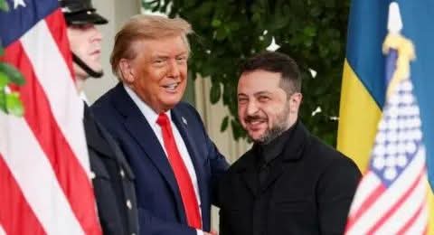 TRUMP Y ZELENSKI DEBATEN EL FUTURO DE LA GUERRA EN UCRANIA JUNTO A LIDERES EUROPEOS 