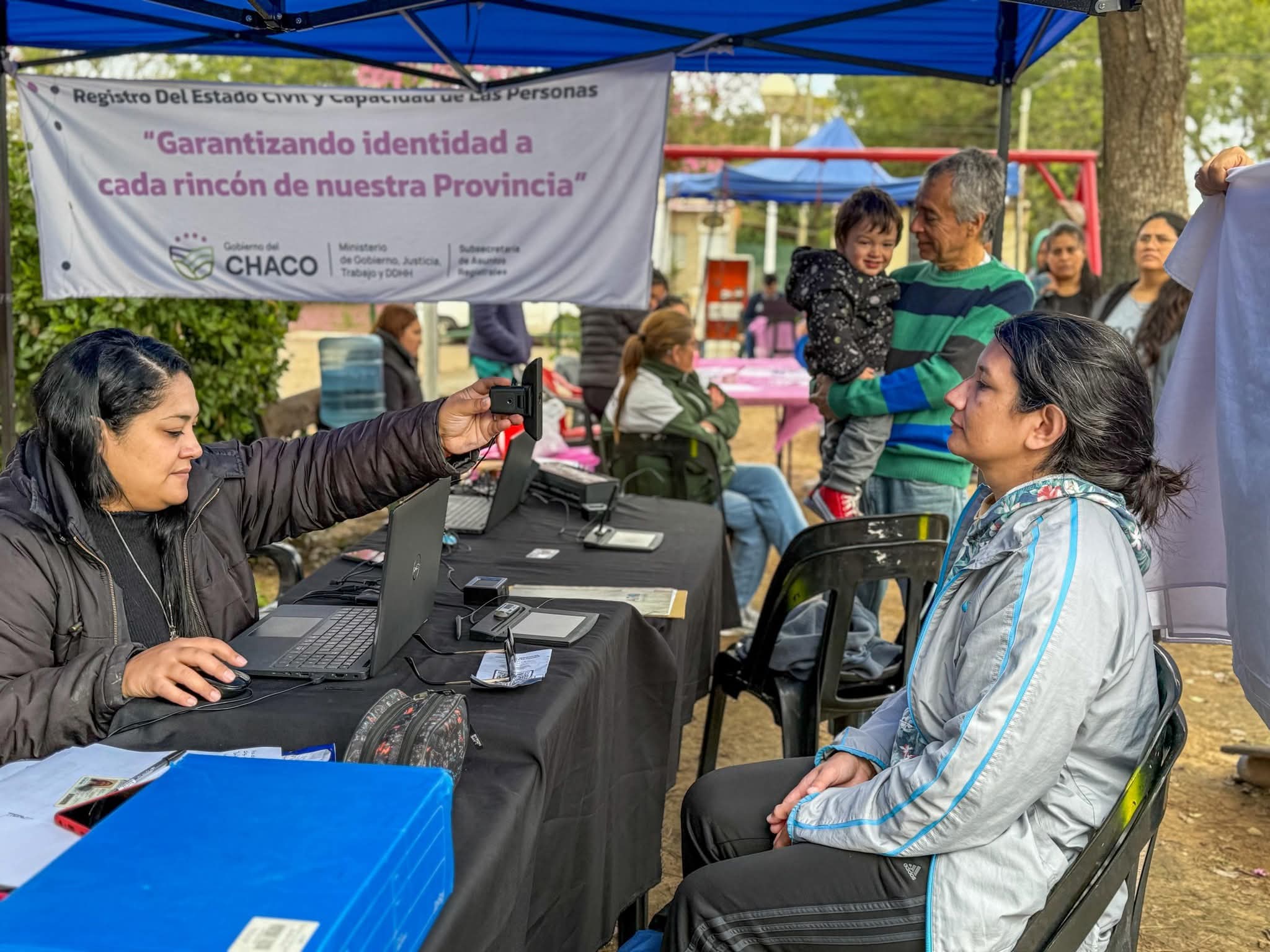 COLONIA BENÍTEZ: SE REALIZÓ HOY UN NUEVO OPERATIVO DE ABORDAJE TERRITORIAL.