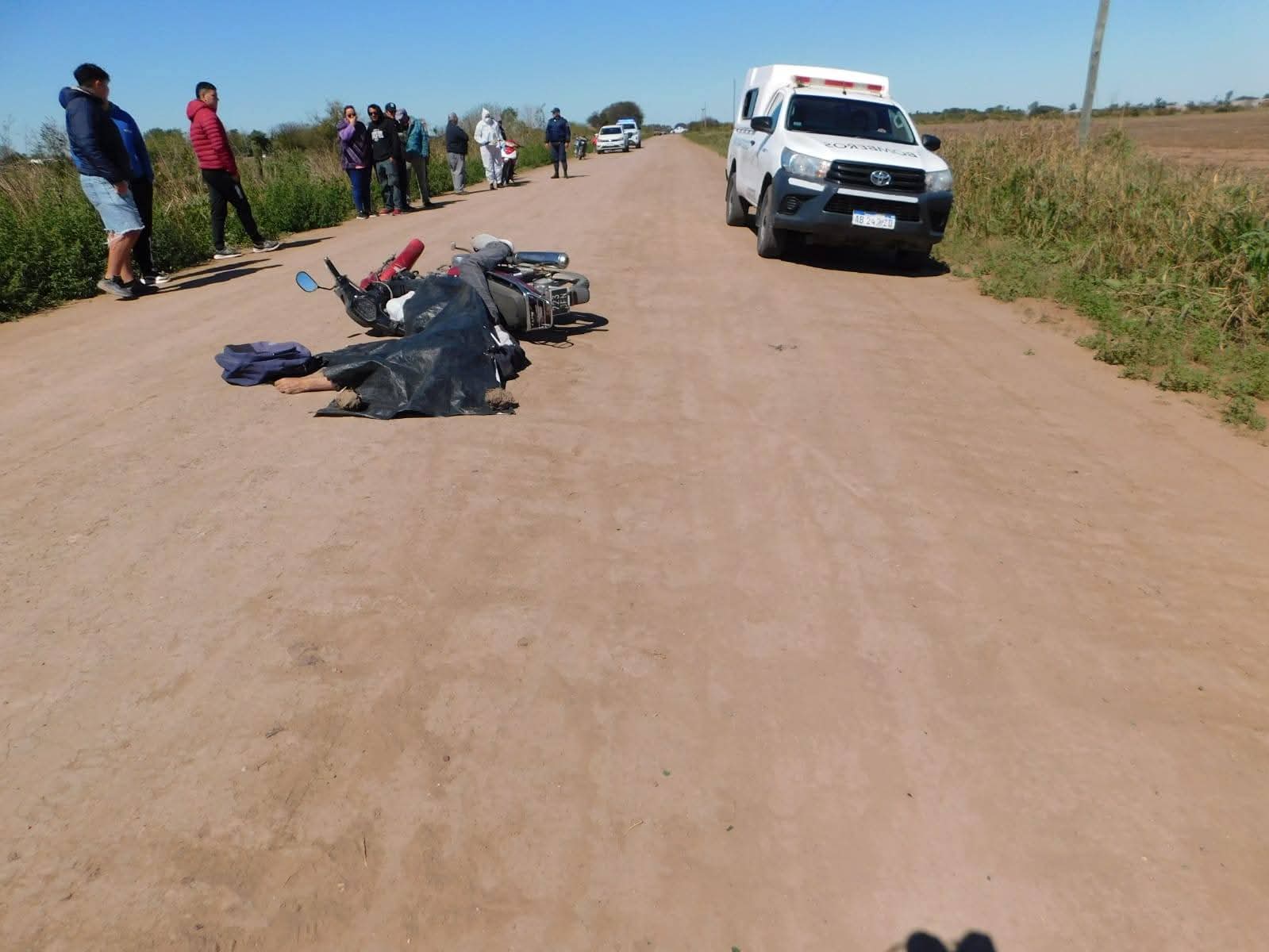 TRES ISLETAS: UN MOTOCICLISTA FALLECIDO EN UN SINIESTRO VIAL. 
