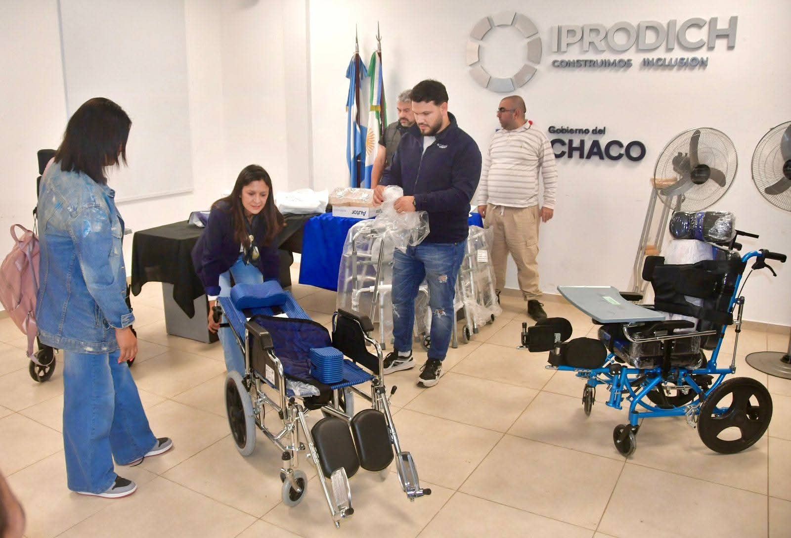 MÁS INCLUSIÓN: IPRODICH TRANSFORMA VIDAS CON LA ENTREGA DE MÁS AYUDAS TÉCNICAS EN EL GRAN RESISTENCIA.