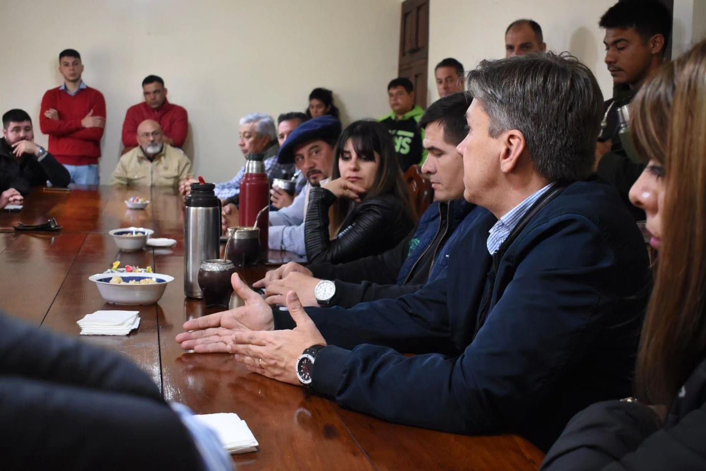 ZDERO EN GRAL. SAN MARTÍN: “MIS FUNCIONARIOS VAN A ESTAR EN TERRITORIO, NO EN LOS ESCRITORIOS”.