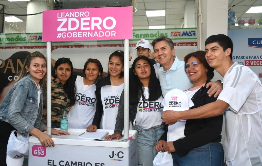 ZDERO EN LA PEATONAL DE RESISTENCIA: “HAY OLOR A CAMBIO EN CADA RINCÓN DEL CHACO”