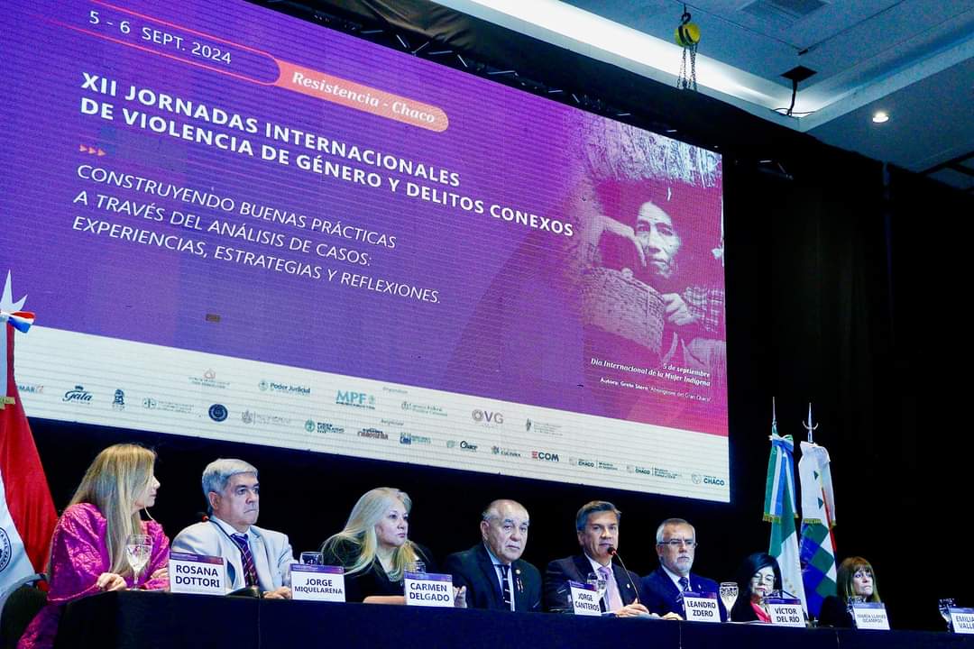 EL GOBERNADOR ZDERO DIO APERTURA A LA XII JORNADAS INTERNACIONALES SOBRE VIOLENCIA DE GÉNERO Y DELITOS CONEXOS.