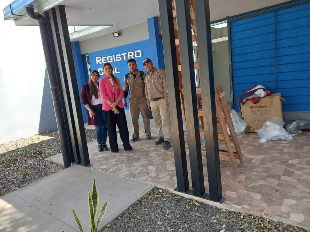 PROVINCIA REALIZÓ TRABAJOS DE REFACCIÓN Y ACONDICIONAMIENTO EN EL REGISTRO CIVIL DE MIRAFLORES. 