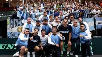 ARGENTINA GANÓ EN DOBLES Y ASEGURÓ SU LUGAR EN LAS FINALES DE LA COPA DAVIS.