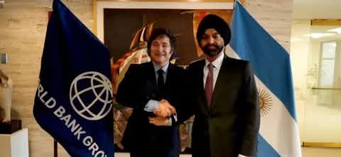 EL BANCO MUNDIAL ENVIARÁ US$ 4.000 MILLONES A LA ARGENTINA.