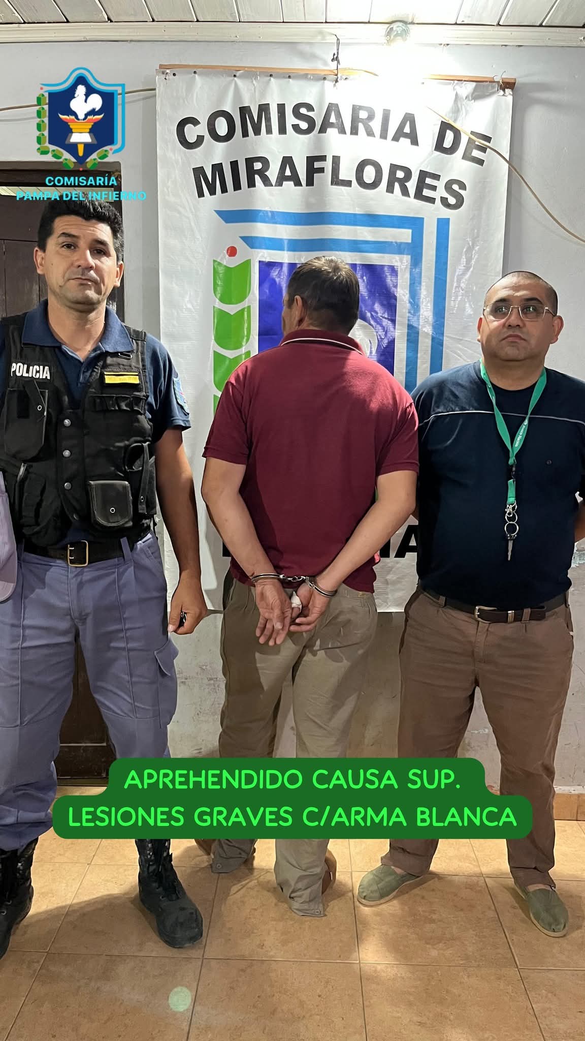 DESPECHADO AGARRO A LOS CUCHILLAZOS AL ACTUAL DE SU EX, EN PLENO IMPENETRABLE CHAQUEÑO, JURISDICCIÓN DE PAMPA DEL INFIERNO.