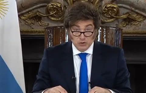 JAVIER MILEI HABLARÁ EN CADENA NACIONAL PARA PRESENTAR EL PRESUPUESTO 2026.