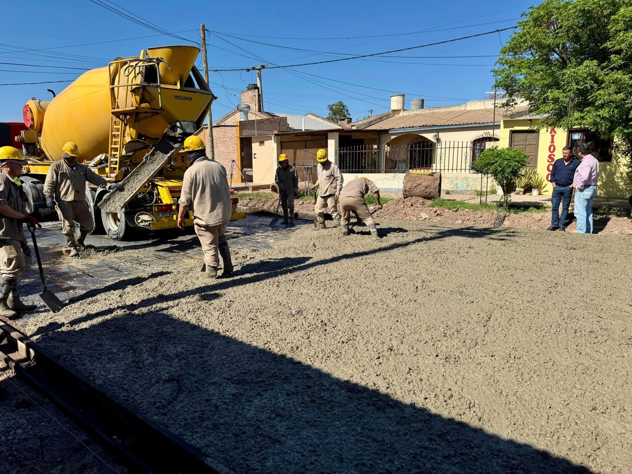 EL GOBIERNO AVANZA CON EL PLAN PROVINCIAL DE URBANIZACIÓN EN CHARATA.