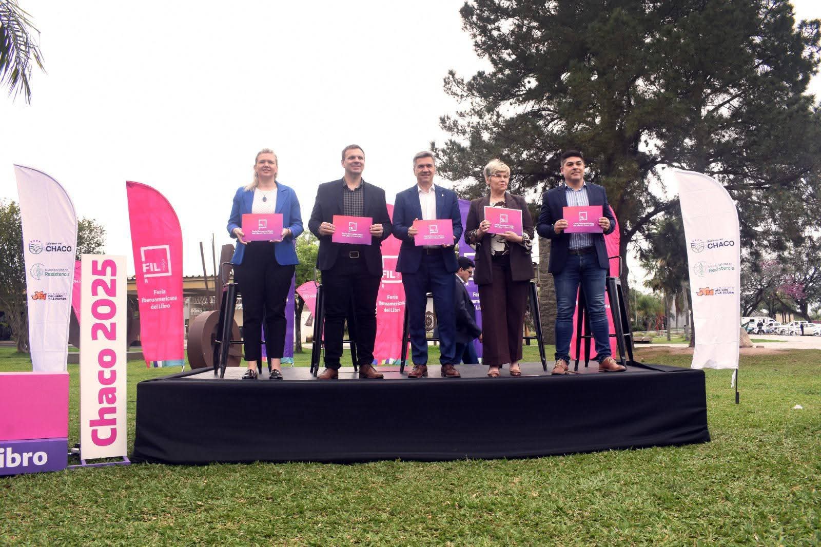 ESTE MARTES: SE REALIZÓ EL LANZAMIENTO DE LA FERIA IBEROAMERICANA DEL LIBRO CHACO 2025.