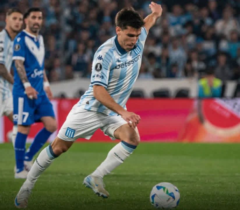 RACING LE GANÓ A VÉLEZ POR 2-0 EN EL GLOBAL Y ES SEMIFINALISTA DE LA COPA LIBERTADORES 2025.