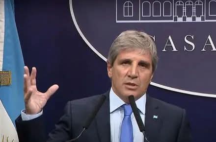 CAPUTO DEFENDIÓ LA RESTRICCIÓN CAMBIARIA: 