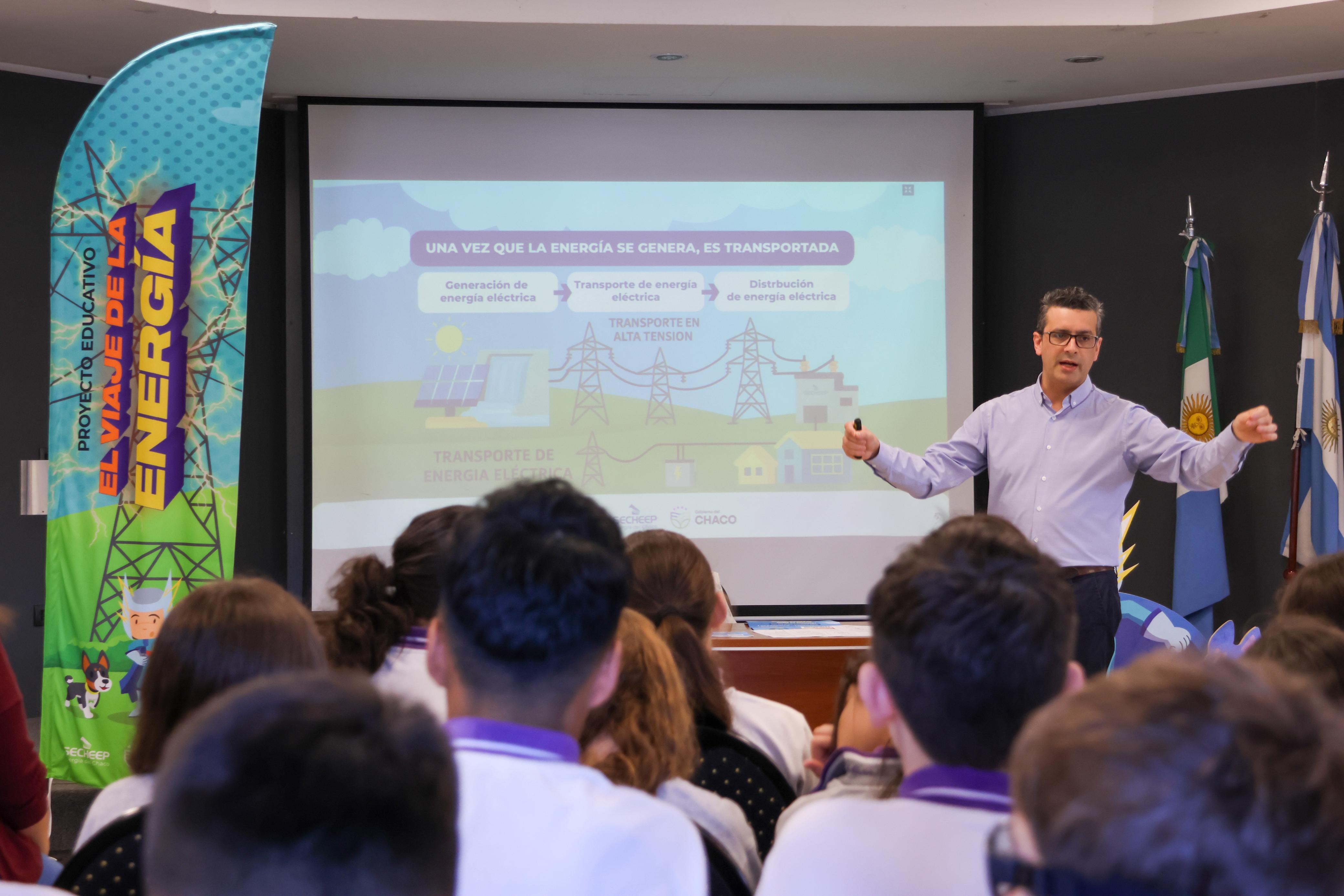 “EL VIAJE DE LA ENERGÍA”, LA PROPUESTA EDUCATIVA DE SECHEEP LLEGÓ A LA UNIVERSIDAD POPULAR.