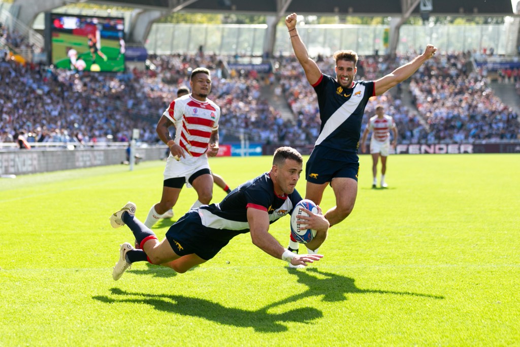 LOS PUMAS VENCIERON 36-27 A JAPÓN Y SE CLASIFICARON A CUARTOS DE FINAL DEL MUNDIAL DE RUGBY.