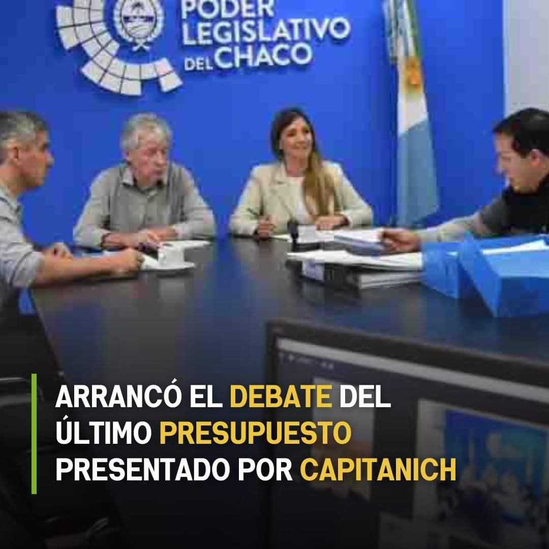 ARRANCÓ EL DEBATE DEL ÚLTIMO PRESUPUESTO PRESENTADO POR CAPITANICH.