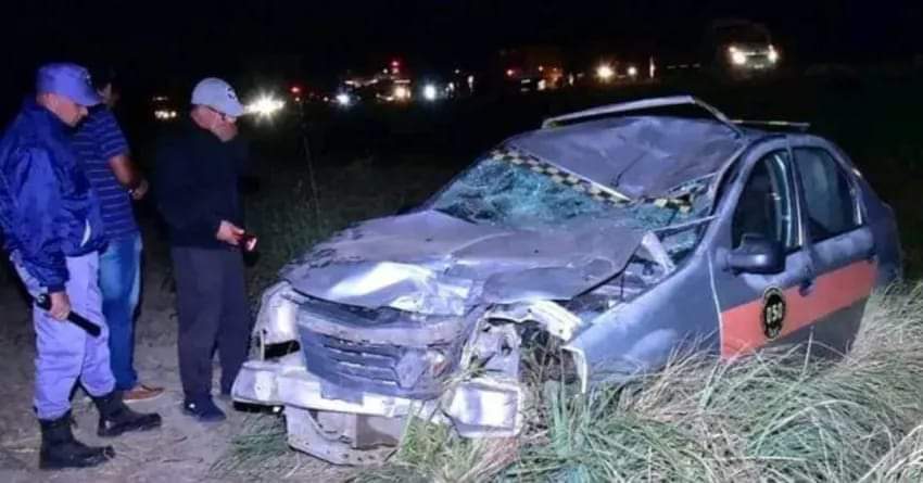 DOS PERSONAS FALLECIERON LUEGO DE UN ACCIDENTE VIAL ENTRE UN AUTO Y UNA MOTO EN RUTA 11.