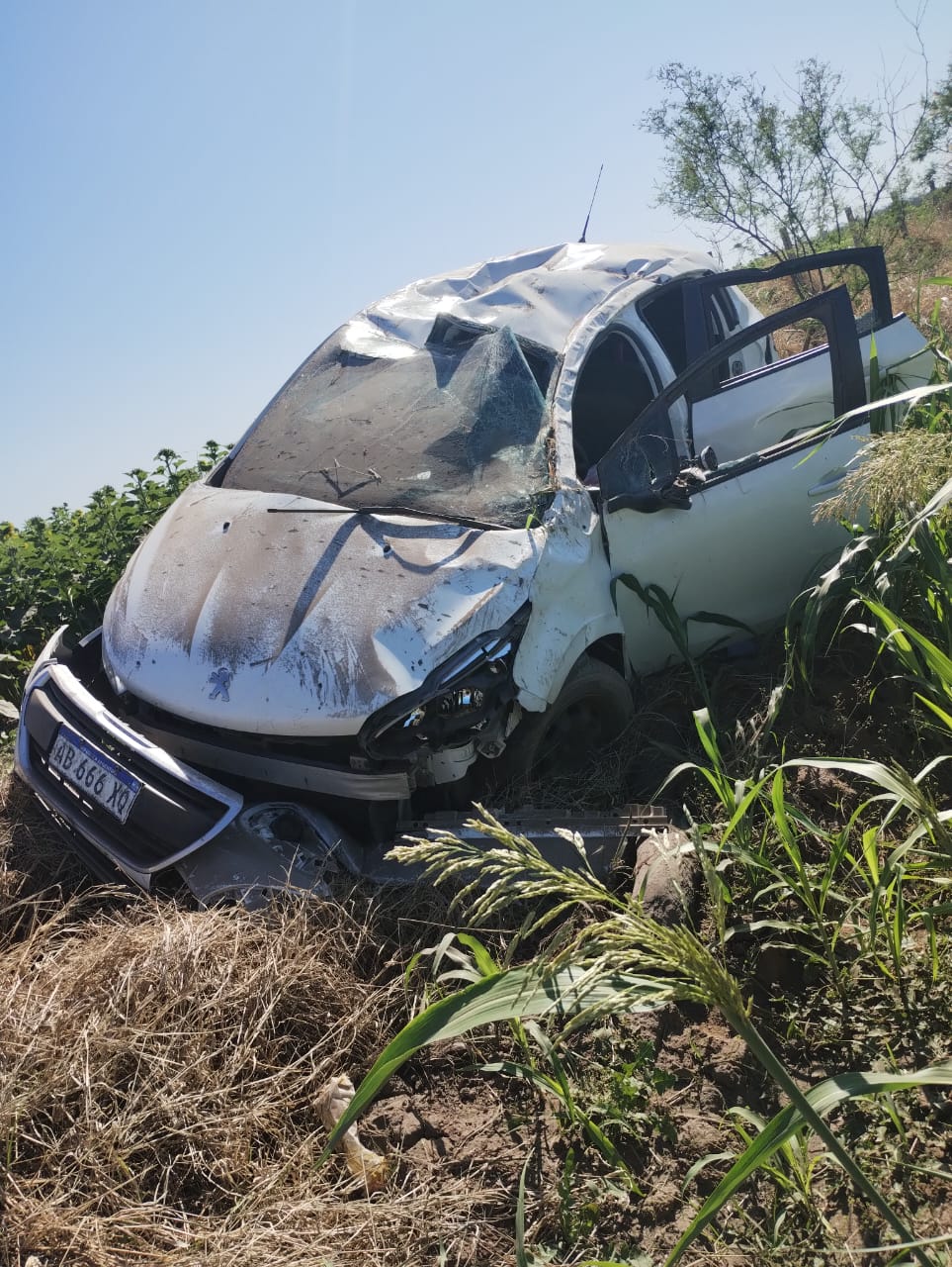 TRES ISLETAS: ACCIDENTE DE TRÁNSITO SOBRE RUTA NACIONAL N° 95.