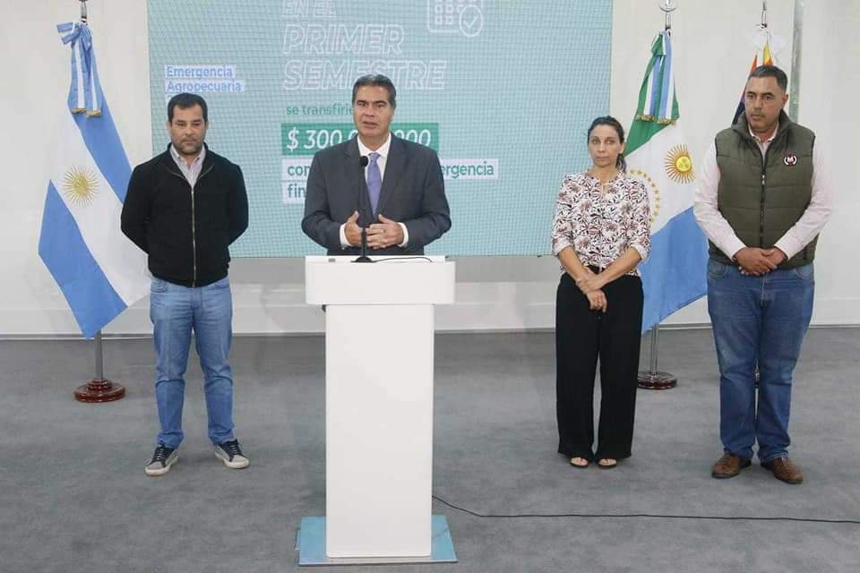 EL GOBIERNO PROVINCIAL DESTINA UN APOYO DE $390 MILLONES PARA PRODUCTORES GANADEROS.