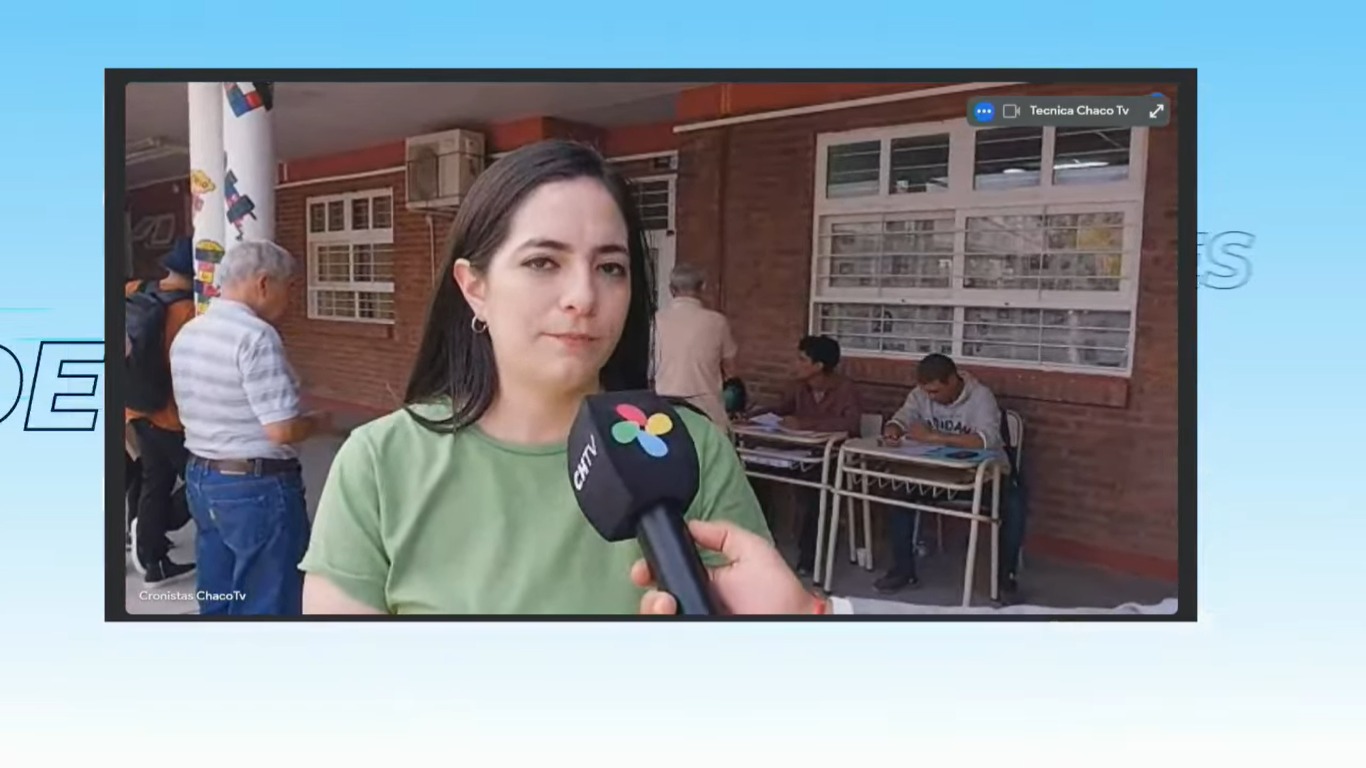 JULIETA CAMPO EMITIÓ SU VOTO: 
