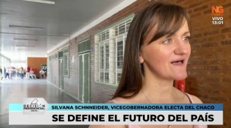 SILVANA SCHNEIDER, VICE ELECTA EN CHACO: 
