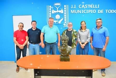 J.J CASTELLI: EMPLAZARÁN EL BUSTO DE LEANDRO N. ALEM. 