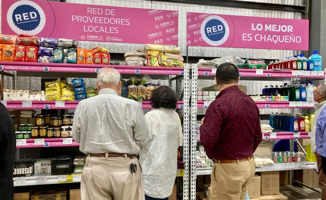 LA RED DE PROVEEDORES LOCALES DEL CHACO LLEGA A LAS GÓNDOLAS DE UN RECONOCIDO SUPERMERCADO MAYORISTA.