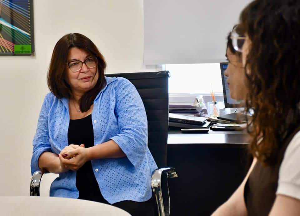 ”FELICES DE RECIBIR A ESTUDIANTES QUE SE INTERESEN EN LA TEMÁTICA DE LA DISCAPACIDAD” EXPRESÓ ANA MITOIRE.