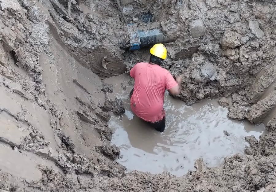 ACUEDUCTO DE LAS 7 LOCALIDADES: CON REPARACIONES EN VARIOS TRAMOS, SAMEEP FINALIZÓ LA SEGUNDA ETAPA DEL PLAN DE INTERVENCIÓN.