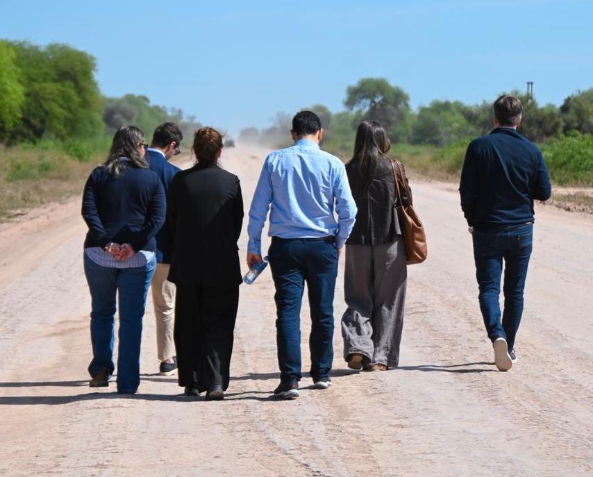 FONPLATA LLEGÓ A CHACO POR LA RUTA PROVINCIAL N° 9 DEL IMPENETRABLE.