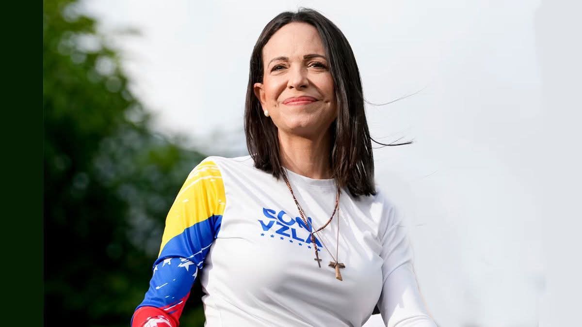 MARIA CORINA MACHADO GANÓ EL PREMIO NOBEL DE LA PAZ 2025.