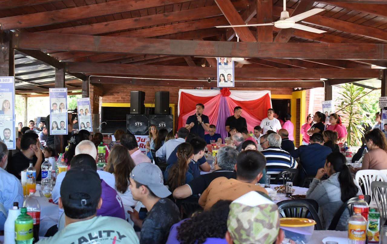 GENERAL VEDIA: FUERTE RESPALDO A LA LISTA 503 “DEMOSTRAMOS QUE SE PUEDE GOBERNAR SIN SOMETER A LA GENTE”, AFIRMÓ ZDERO.