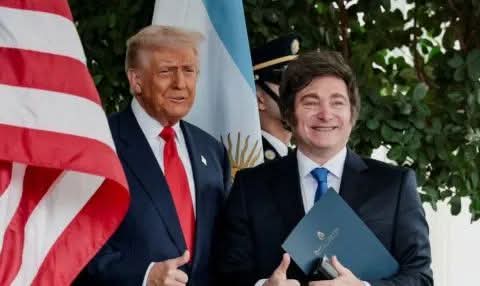 TRUMP DECLARÓ SU GRAN APOYO A MILEI: